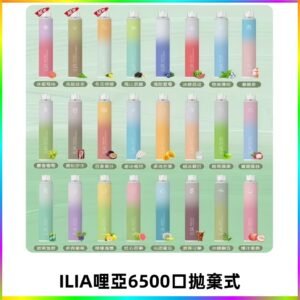 ILIA BAR 4 哩啞一次性拋棄式電子煙|6500口大容量